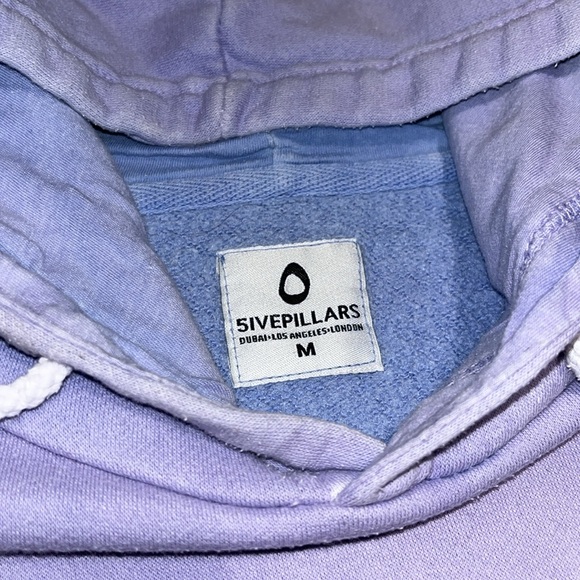 5ivePillars men’s sunset hoodie, size medium. Good condition - Picture 3 of 8